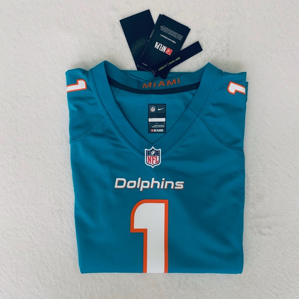 Miami Dolphins Tua Tagovailoa NIKE Football Jersey
